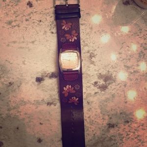 Fossil Leather Watch